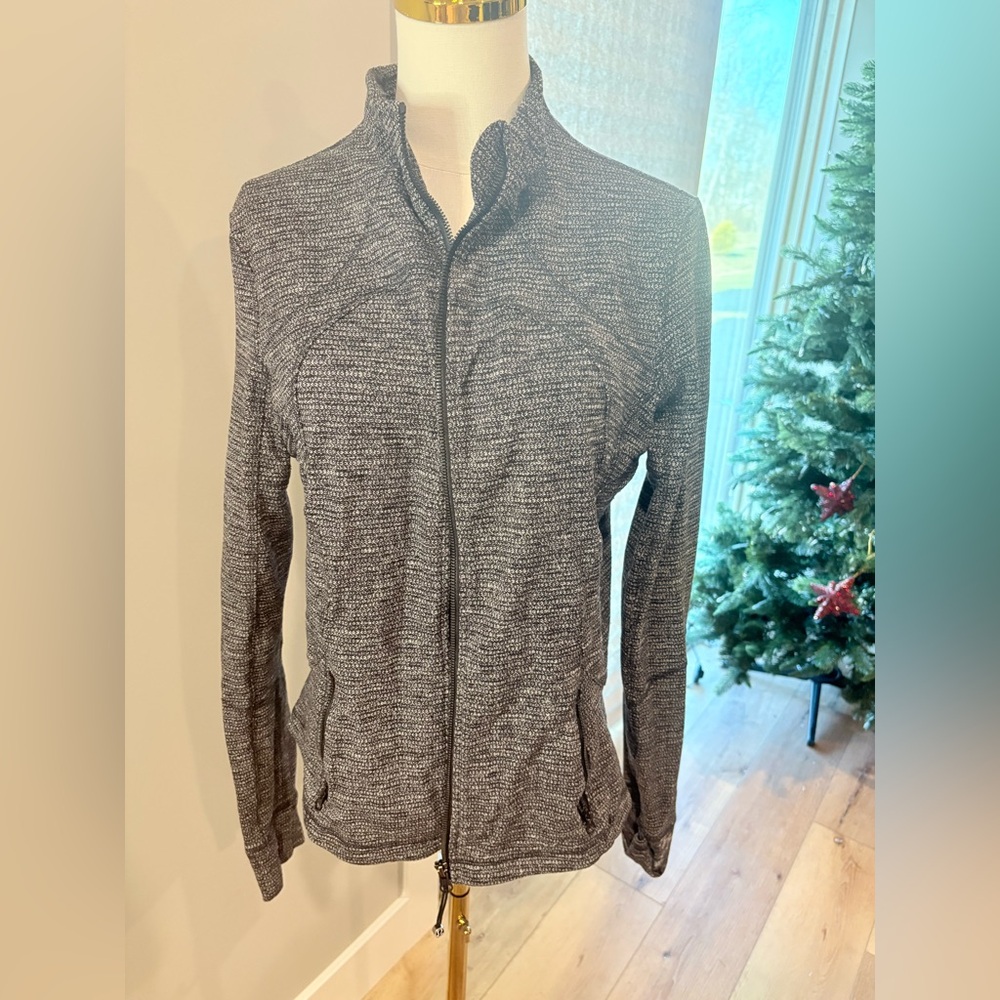 lululemon Define Jacket . Gray and Black knit tweed Utility Jacket